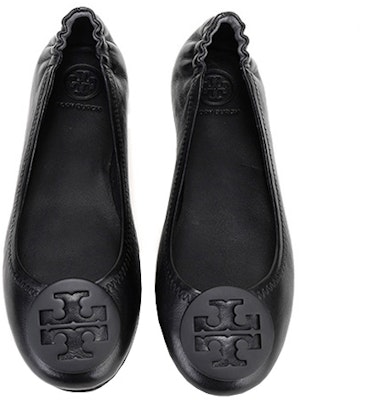 (W) TORY BURCH Flat Kulit 'Hitam' 49350-006 Shop (W) TORY BURCH Flat Kulit 'Hitam' 49350-006