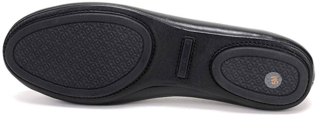 (W) TORY BURCH Flat Kulit 'Hitam' 49350-006 Details for (W) TORY BURCH Flat Kulit 'Hitam' 49350-006
