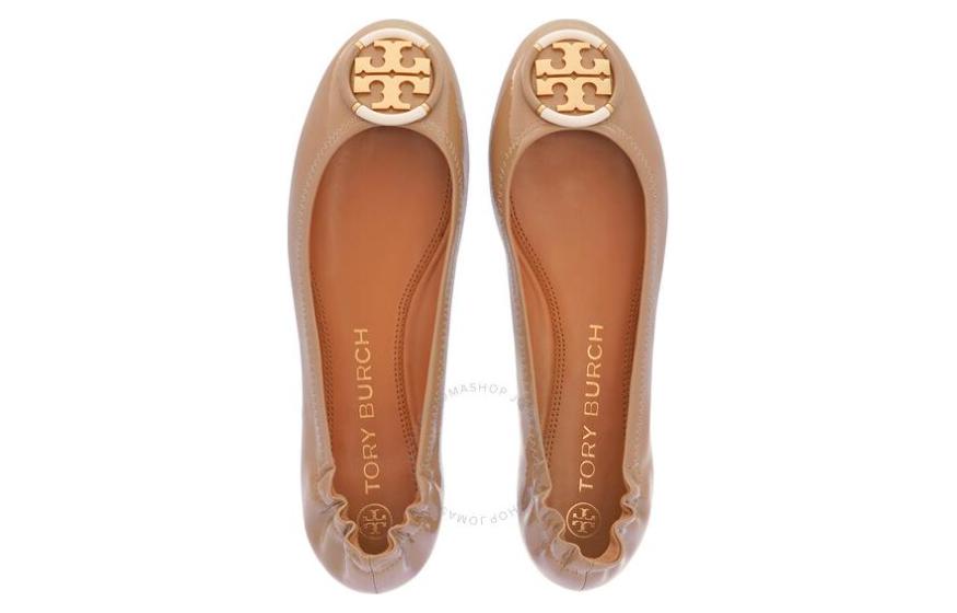 (W) TORY BURCH Leather Flat 'Brown' 圖 4