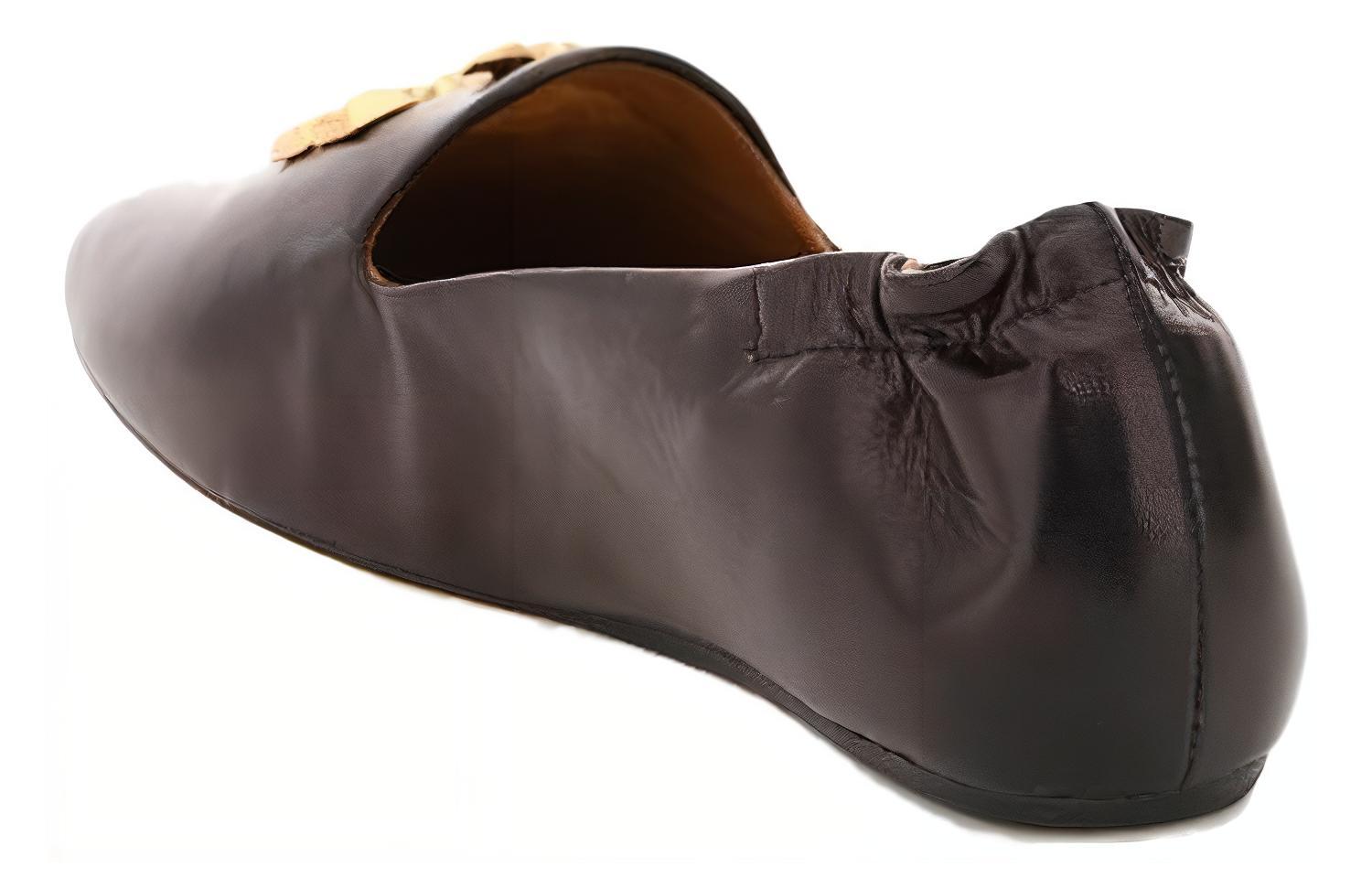 (W) TORY BURCH Leather Flat 'CMFT Brown Casual' 圖 2