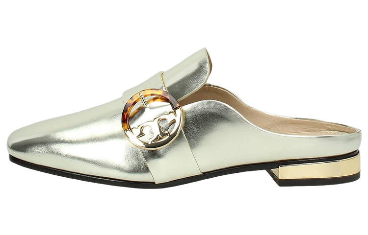 (W) TORY BURCH Leather Flat 'Gold'
