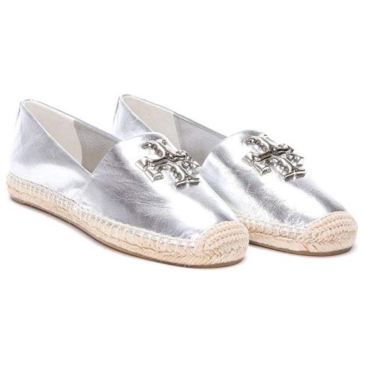 (W) TORY BURCH Leather Flat 'Silver Logo' 圖 3