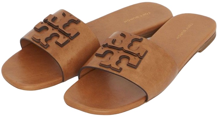 (W) TORY BURCH Sandalia Plana de Cuero 'Brown Fashion Slide' 149466-240 Lookbook (W) TORY BURCH Sandalia Plana de Cuero 'Brown Fashion Slide' 149466-240