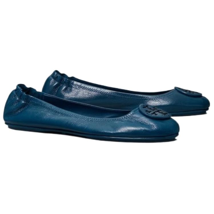 Lookbook (W) トリーバーチ レザーローファー "ブルーファッション" 141362-400