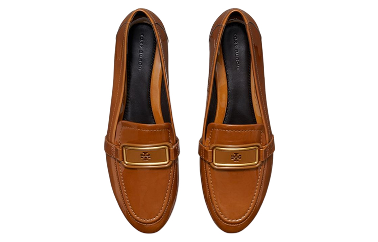 (W) TORY BURCH Leather Loafer 'Brown' 圖 3