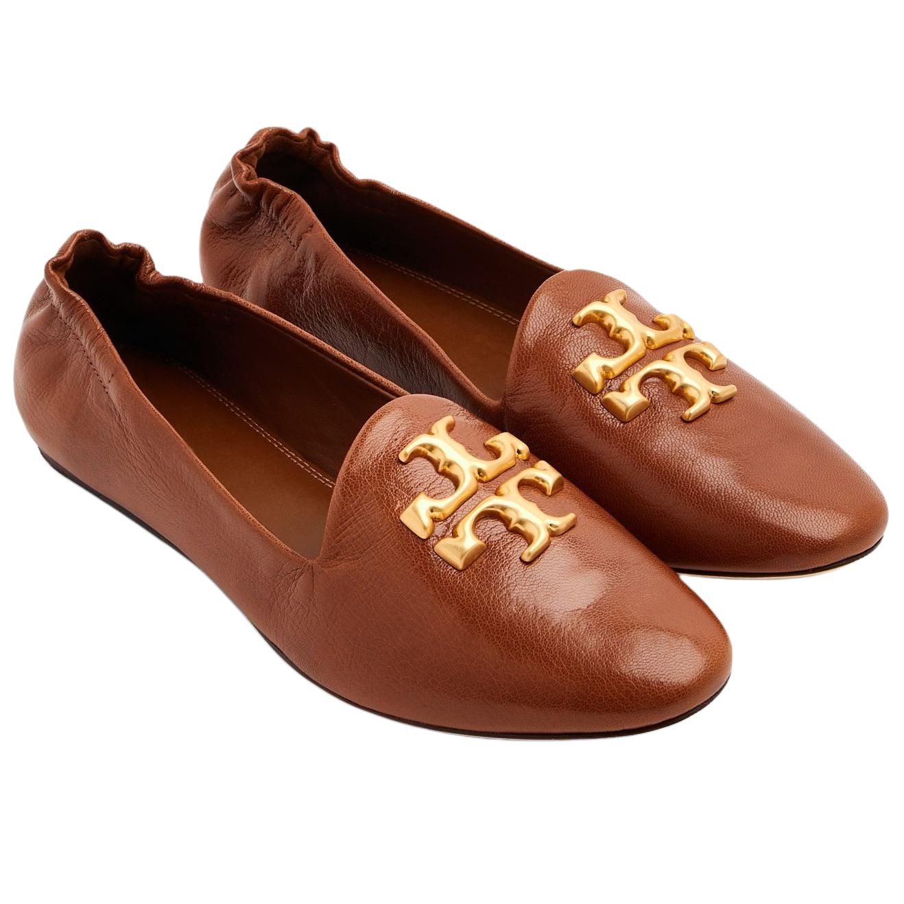 (W) TORY BURCH Leather Loafer 'Brown Fashion' 圖 3