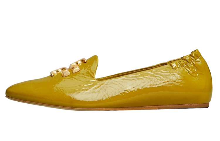 (W) TORY BURCH Leather Loafer 'Yellow'