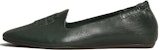 (W) TORY BURCH Sepatu Slip-On Kulit Rendah 'Hijau' 146026-400