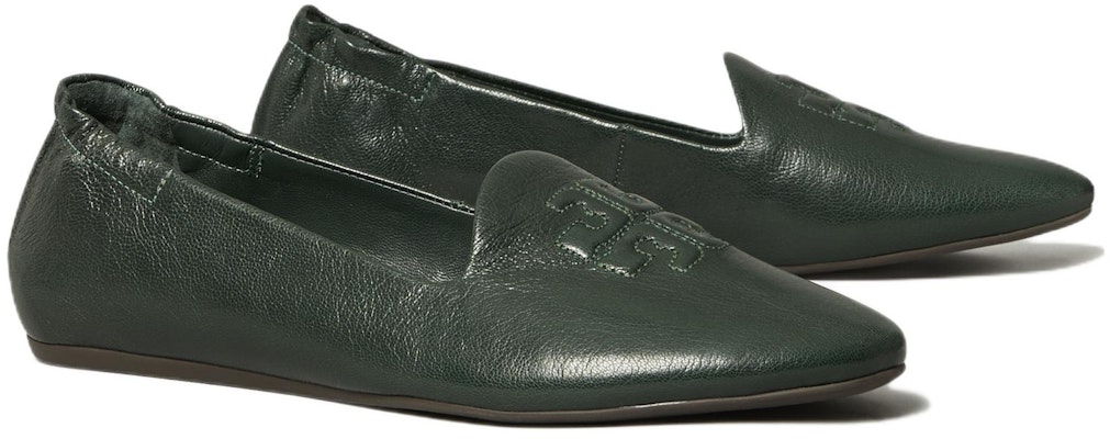 (Women) TORY BURCH Leather Low-Top Slip-On 'Green' 146026-400 Order (Women) TORY BURCH Leather Low-Top Slip-On 'Green' 146026-400