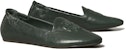(W) TORY BURCH Sepatu Slip-On Kulit Rendah 'Hijau' 146026-400
