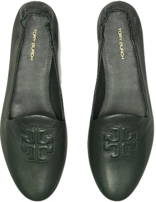 (Women) TORY BURCH Leather Low-Top Slip-On 'Green' 146026-400 Lookbook (Women) TORY BURCH Leather Low-Top Slip-On 'Green' 146026-400