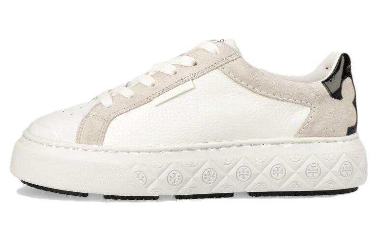 (Women) TORY BURCH Leather Low-Top Sneaker 'White' 149085-100