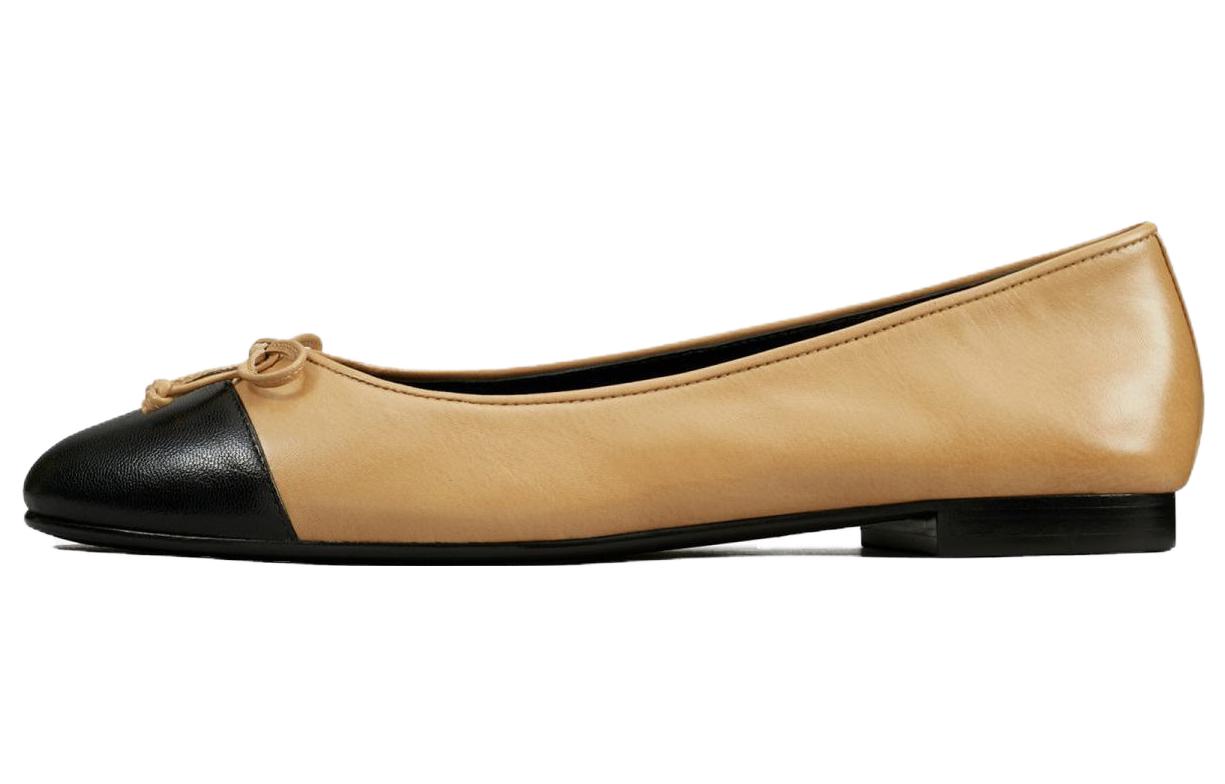 Buy (W) TORY BURCH Kasut Mule Kulit 'Gingerbread Yellow' 154513-200