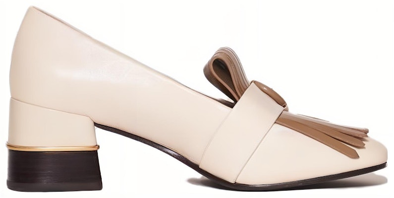 (W) TORY BURCH Kulit Mule 'Tumit Tebal Merah Jambu' 86717-732 Order (W) TORY BURCH Kulit Mule 'Tumit Tebal Merah Jambu' 86717-732