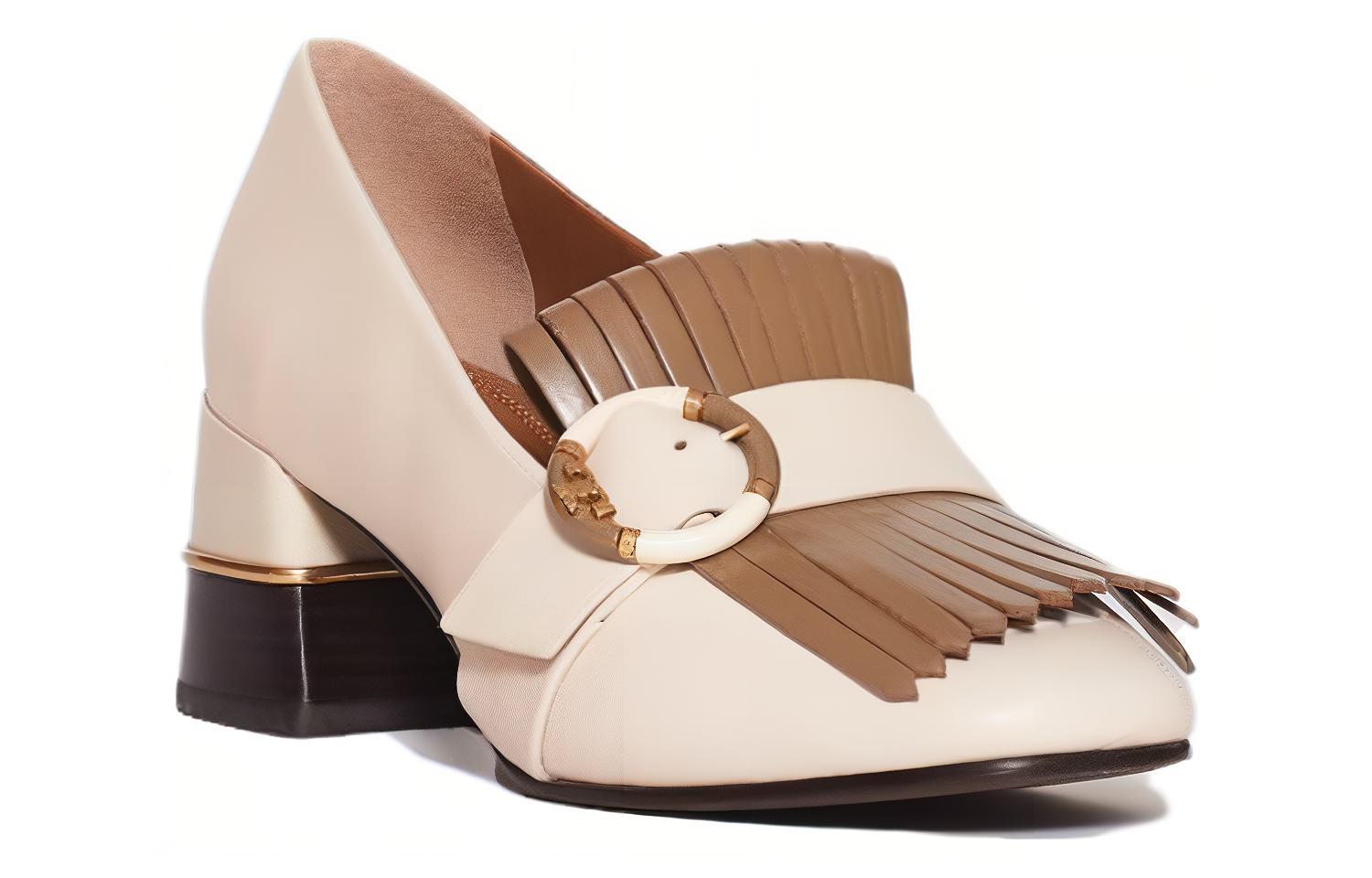 Lookbook (W) トリーバーチ　ピンクチャンキーヒールミュール 86717-732