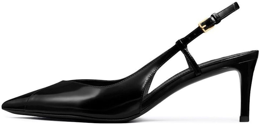 (Women) TORY BURCH Leather Mule Stilettos 'Black' 149211-006 Buy (Women) TORY BURCH Leather Mule Stilettos 'Black' 149211-006