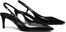 Order (W) TORY BURCH Stiletto Tumit Tinggi Kulit 'Hitam' 149211-006