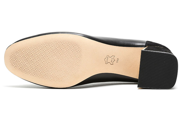 (W) TORY BURCH Leather Patchwork High-Heel 'Black' 圖 5