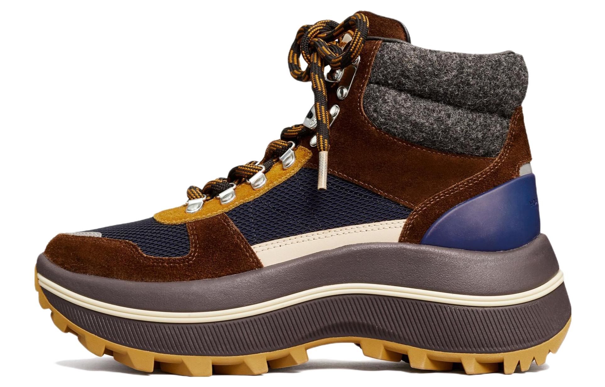 (Women) TORY BURCH Leather Platform Boot 'Brown Fashion' 141334-961