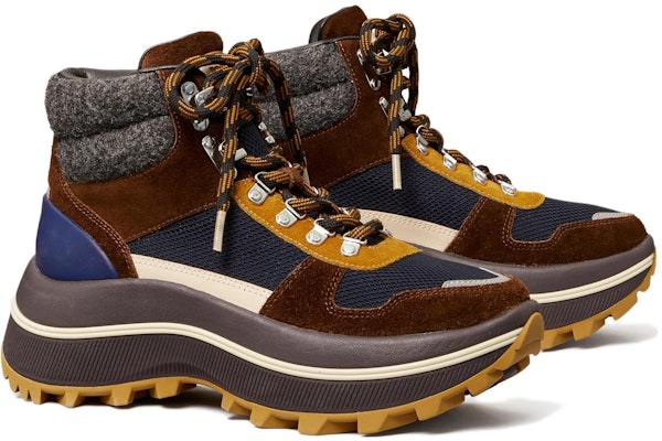(Women) TORY BURCH Leather Platform Boot 'Brown Fashion' 141334-961 Lookbook (Women) TORY BURCH Leather Platform Boot 'Brown Fashion' 141334-961