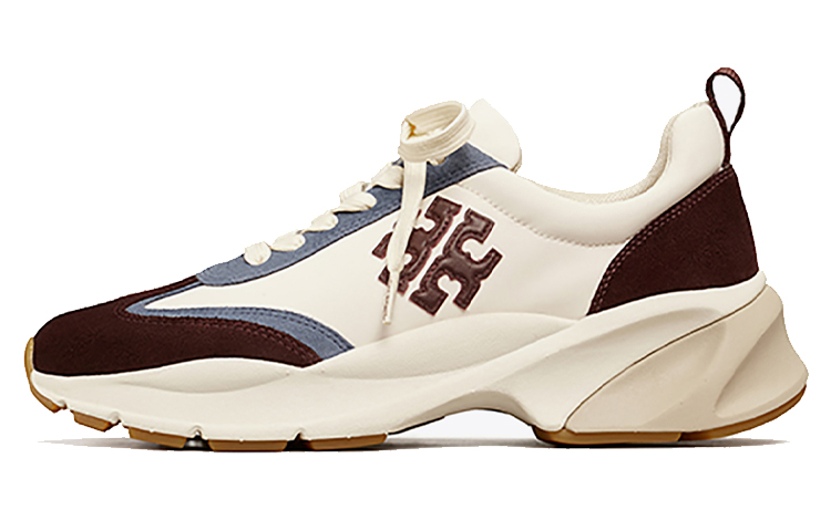 (Women) TORY BURCH Leather Platform Sneaker 'Good Luck Dark Navy' 83833-101