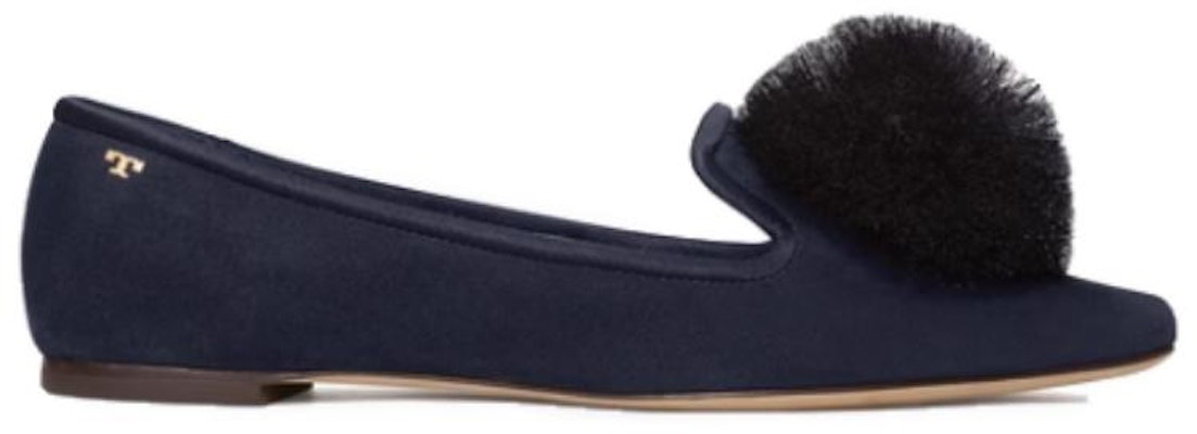 (W) トリーバーチ レザー ポインテッドトゥ フラット (ブルーブラック) 85775-416 Order (W) トリーバーチ レザー ポインテッドトゥ フラット (ブルーブラック) 85775-416