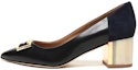 Buy (Women) TORY BURCH Leather Pointed Toe High Heels 'Elegant Black and Blue' 57226-017