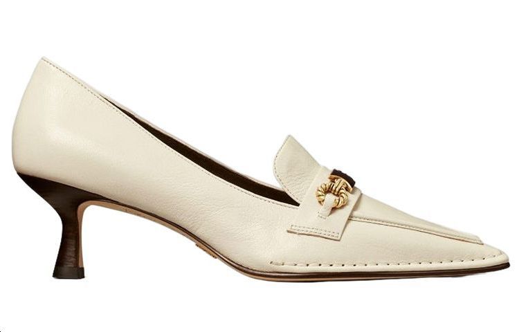 (W) TORY BURCH Leather Pumps 'Enamel Charm White' 圖 2