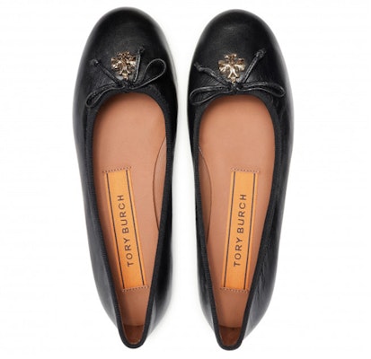 (W) TORY BURCH Sepatu Flat Kulit Hitam 'Black Bow' 71838-006 Shop (W) TORY BURCH Sepatu Flat Kulit Hitam 'Black Bow' 71838-006