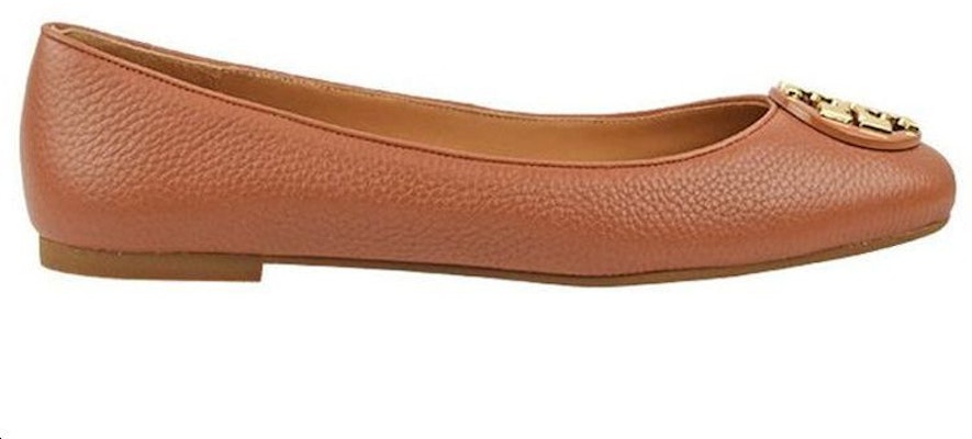 (Women) TORY BURCH Leather Round-Toe Low-Top 'Brown' 43394-232 Order (Women) TORY BURCH Leather Round-Toe Low-Top 'Brown' 43394-232