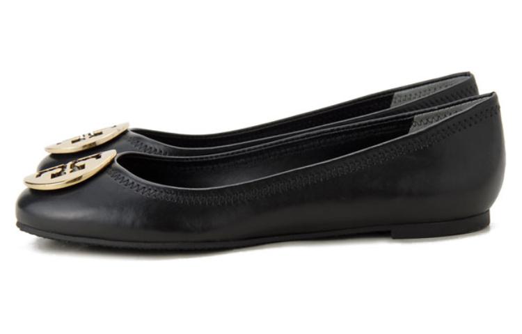 Lookbook (W) TORY BURCH Slip-On de Piel 'Black Comfort' con Punta Redonda 50008690-051