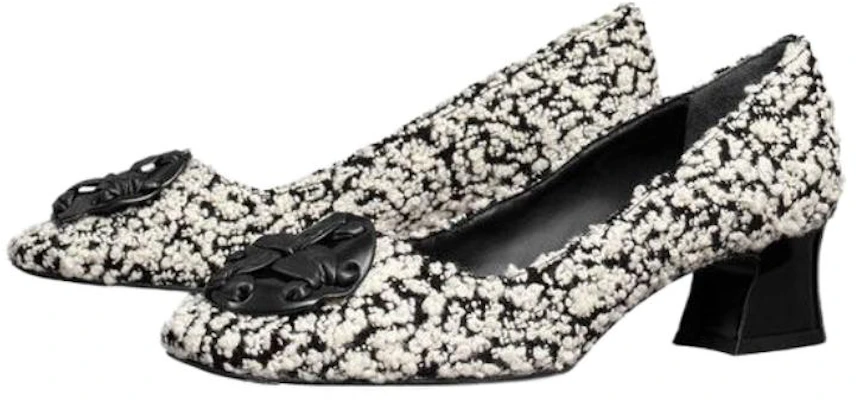 (Women) TORY BURCH Leather Round Toe Slip-on 'Black Chunky Heel' 144046-001 Lookbook (Women) TORY BURCH Leather Round Toe Slip-on 'Black Chunky Heel' 144046-001