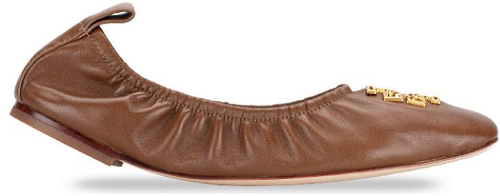 (W) TORY BURCH Kasut Kulit Bulat Slip-On 'Coklat Santai' 139170-909 Order (W) TORY BURCH Kasut Kulit Bulat Slip-On 'Coklat Santai' 139170-909