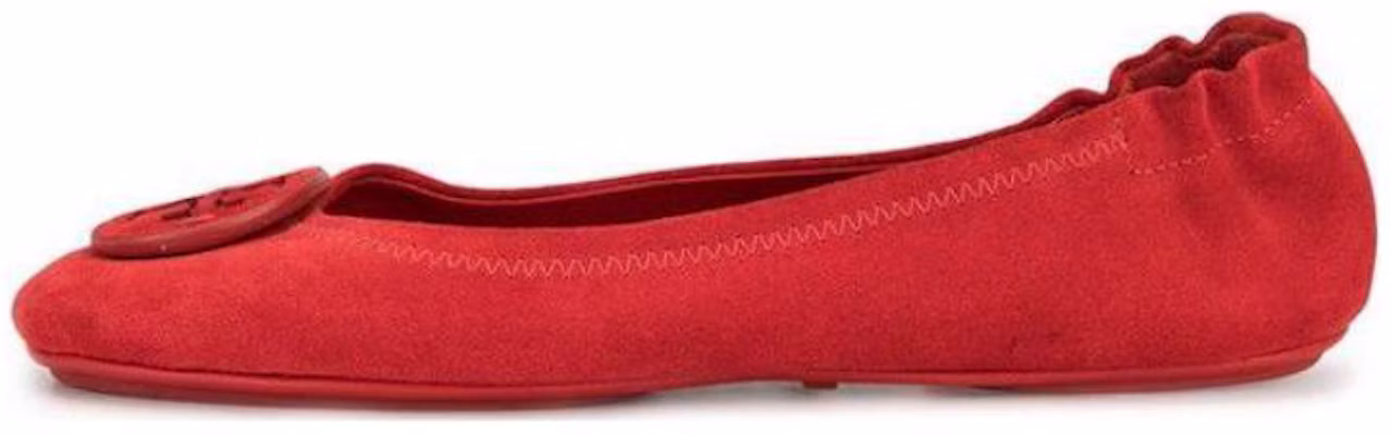 (W) TORY BURCH Zapatos de Cuero Sin Cordones Punta Redonda 'Rojo' 57247-609 Buy (W) TORY BURCH Zapatos de Cuero Sin Cordones Punta Redonda 'Rojo' 57247-609