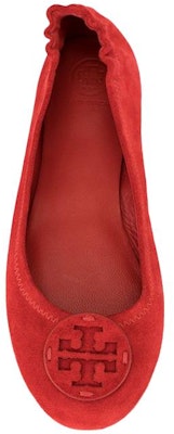 (Women) TORY BURCH Leather Round Toe Slip-On 'Red' 57247-609 Shop (Women) TORY BURCH Leather Round Toe Slip-On 'Red' 57247-609