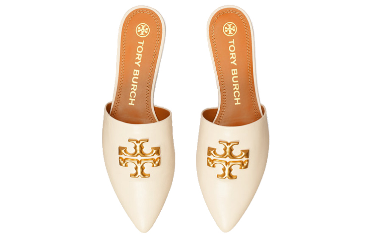 (W) TORY BURCH Leather Slide 'Ivory' 圖 3