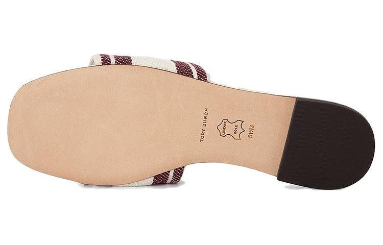 Purchase (Women) TORY BURCH Leather Slide 'White Casual Open-Toe' 150686-020