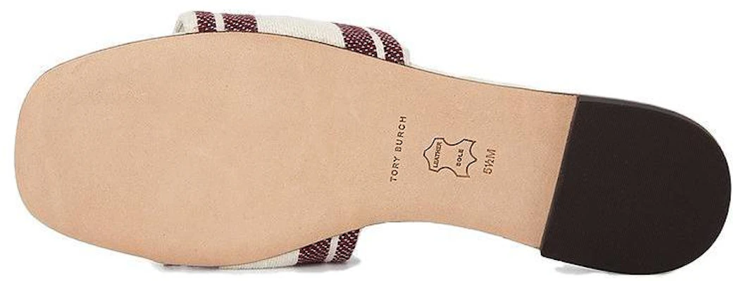 (Women) TORY BURCH Leather Slide 'White Casual Open-Toe' 150686-020 Purchase (Women) TORY BURCH Leather Slide 'White Casual Open-Toe' 150686-020