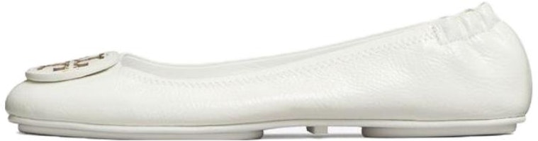 (Women) TORY BURCH Leather Slip-On 'White' 75472-650 (Women) TORY BURCH Leather Slip-On 'White' 75472-650