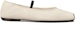 (W) TORY BURCH Kasut Slip-On Kulit 'Putih' 140234-104