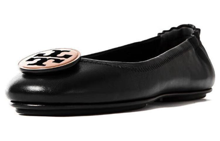 (Women) TORY BURCH Leather Slip-On Low 'Black' 56467-200