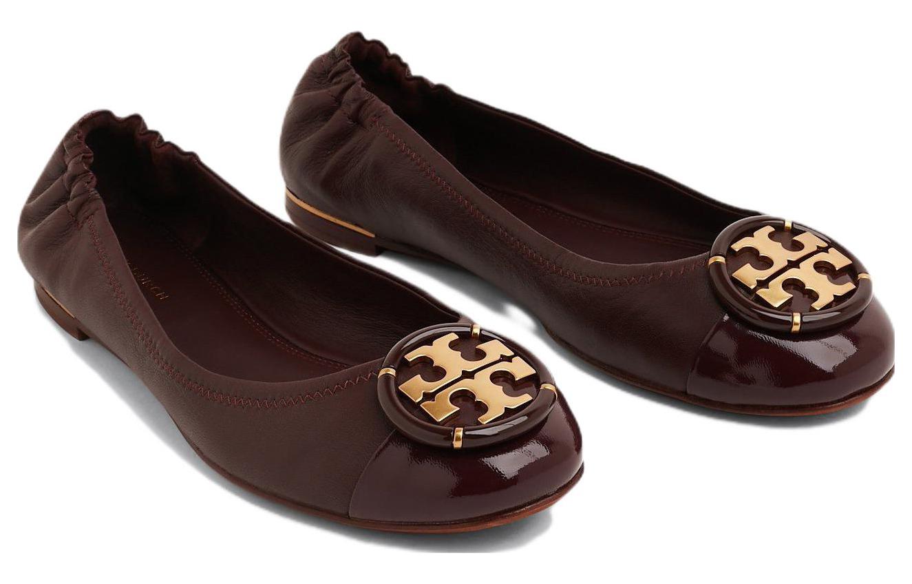 (W) TORY BURCH Leather Slip-On Low 'Brown' 圖 3