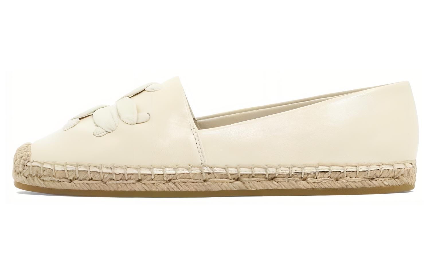 (Women) TORY BURCH Leather Slip-On Low 'White' 144042-164