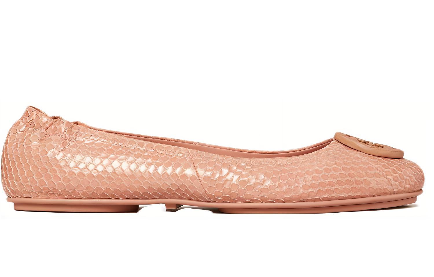 Order (W) 토리버치 핑크 가죽 슬립온 스니커즈 81297-650