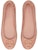 (W) TORY BURCH Kasut Kulit Slip-On Top Rendah 'Pink' 81297-650