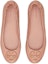 Shop (W) TORY BURCH Kasut Kulit Slip-On Top Rendah 'Pink' 81297-650