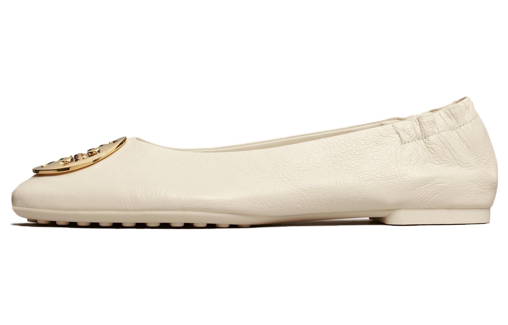 (Women) TORY BURCH Leather Slip-On Low Top 'White' 146119-104