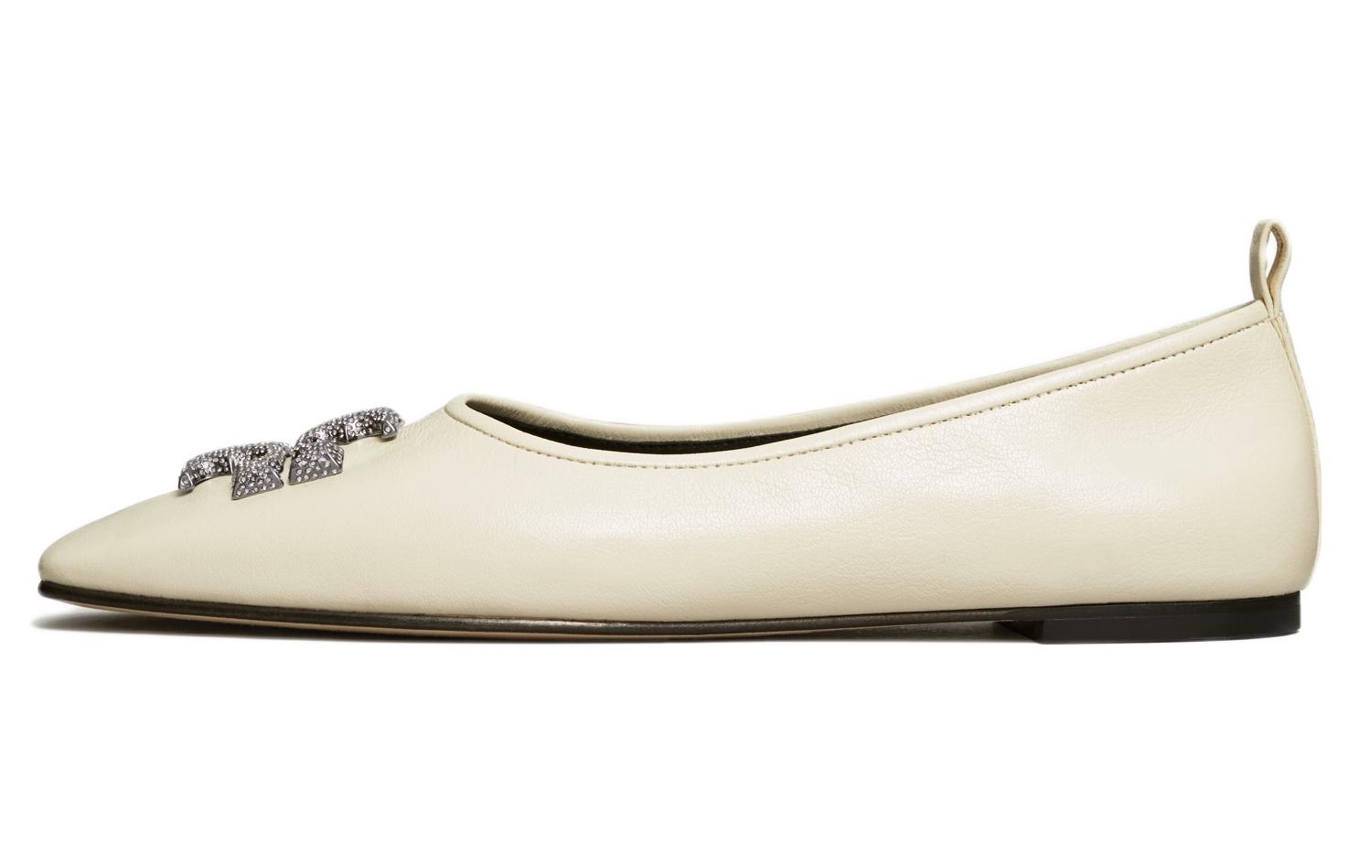 (W) TORY BURCH Leather Slip-On Sneaker 'White'