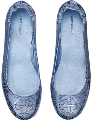 (Women) TORY BURCH Leather Slip-On Round Toe 'Blue' 148431-300 Lookbook (Women) TORY BURCH Leather Slip-On Round Toe 'Blue' 148431-300