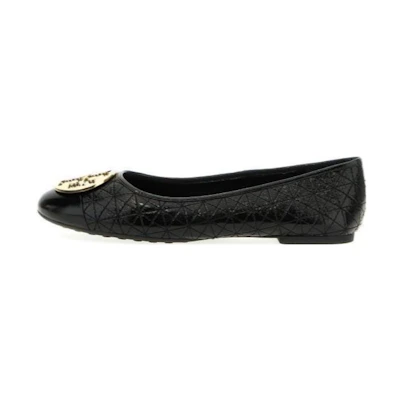(W) TORY BURCH Leather Sneaker 'Black CMFT Casual'